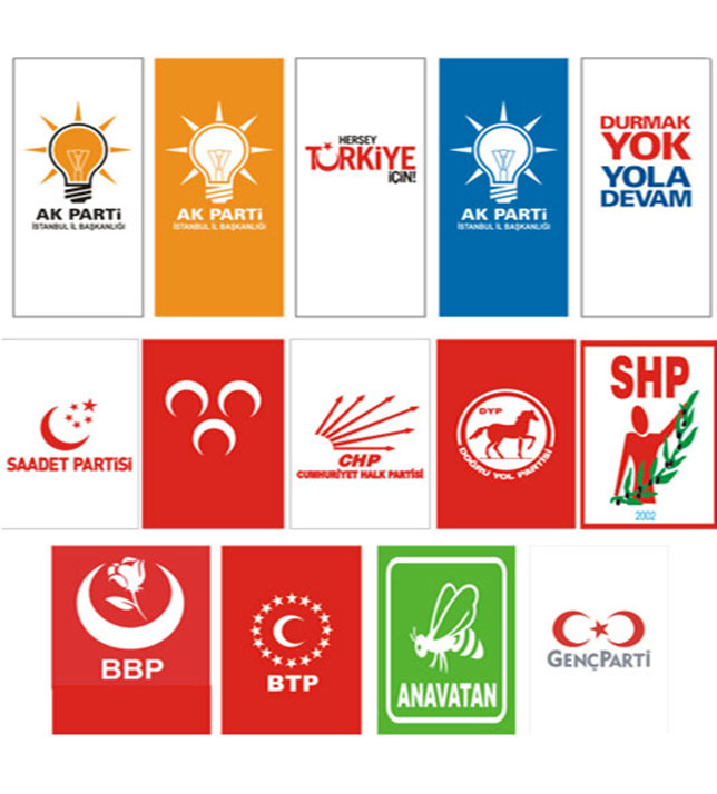 Parti Bayrakları