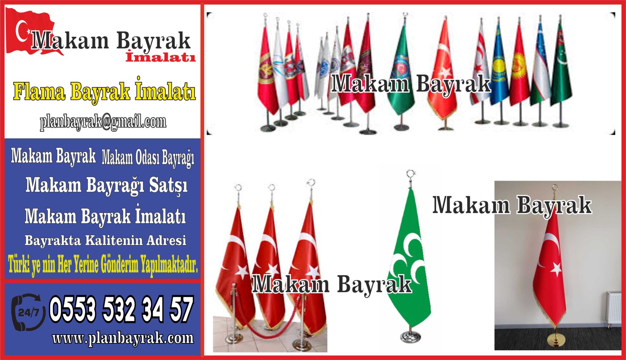 Makam Bayrak İmalatı